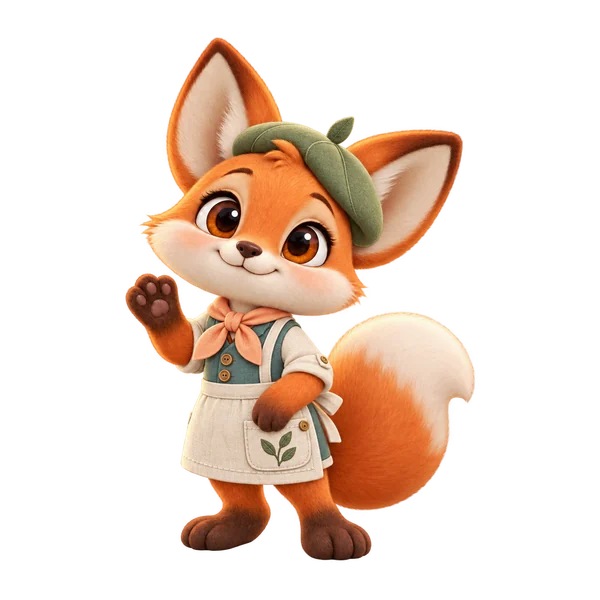 The charming fox
